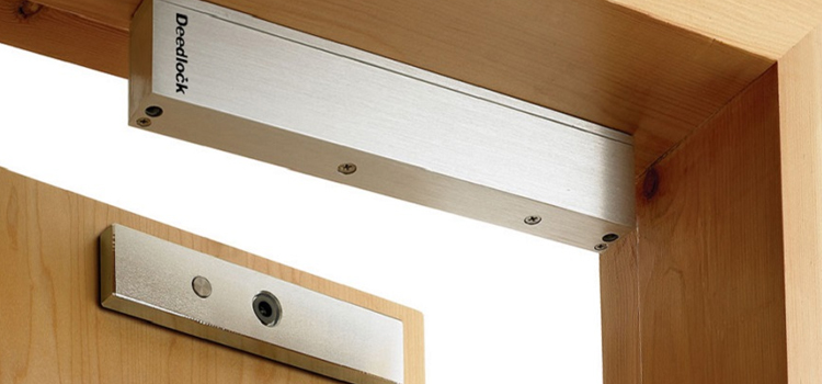 Magnetic lock installation Topanga